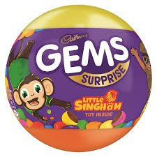 CADBURY GEMS SURPRISE BALL 50Rs